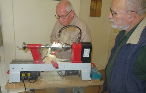 Howard turning Christmas trees